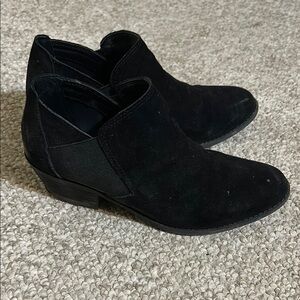 Black Suede Ankle Boots